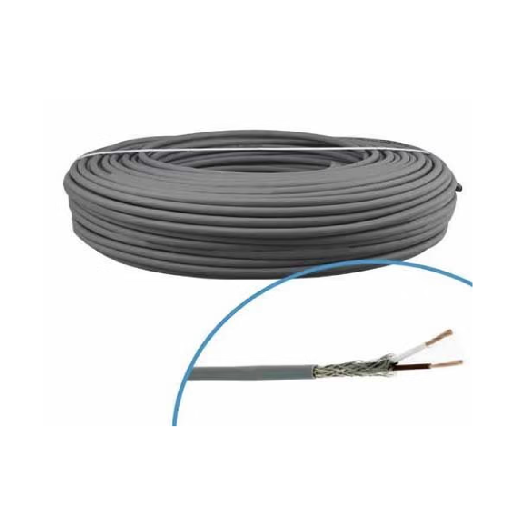 Câble blindé 2x0.75mm² 100m